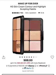 MAKE UP FOR EVER HD Skin Contour & Highlight Palette – BNIB – Sculpt & Glow - Picture 1 of 14