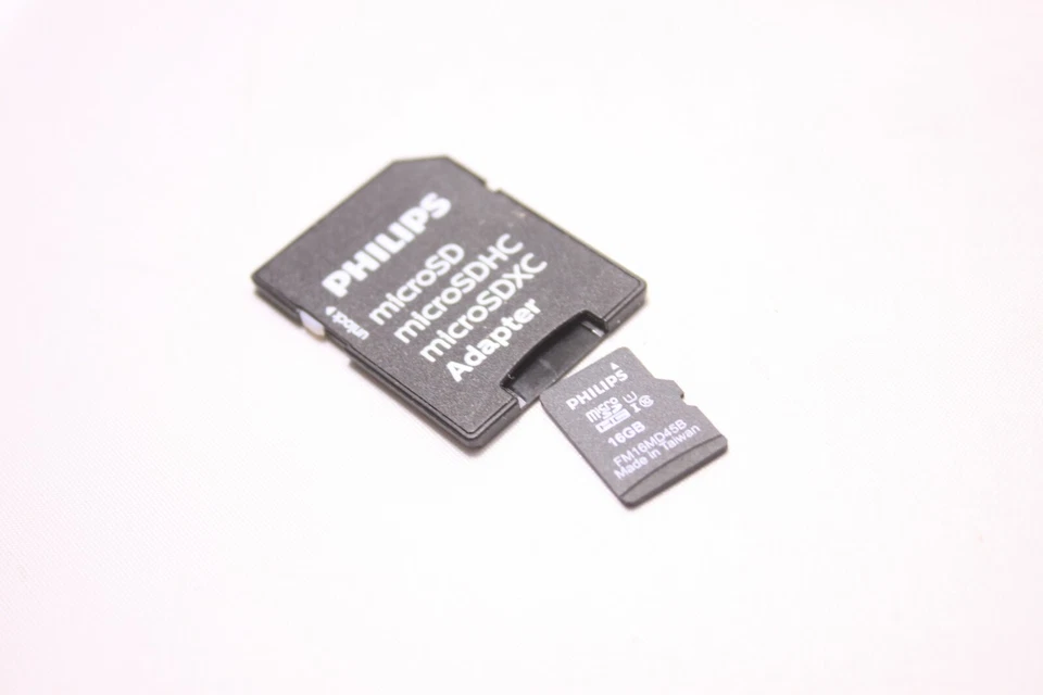 NEW Philips 16GB Micro SD Memory Card High Speed SDHC with SD Adapter - Image 1 of 1