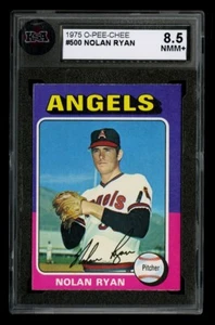 O-Pee-Chee #500 1975 Nolan Ryan Ksa 8,5 perfectamente conservado Hq California Angels - Imagen 1 de 2