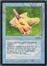 Fishliver Oil (b Light) Arabian Nights NM Blue Common CARD (248641) ABUGames