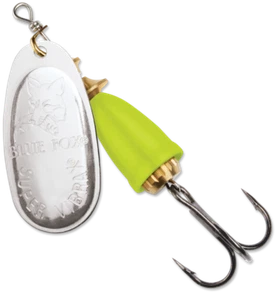 Blue Fox Vibrax Classic Mid Depth #5 Silver/Flo. Yellow - Picture 1 of 1