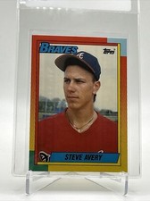 1990 Topps Traded TIFFANY Steve Avery Rookie Card #4T Mint FREE SHIPPING