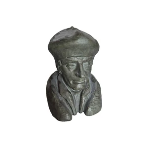 Keramik Büste des Desiderius Erasmus | signiert von Antheunis | Historische Figur - Bild 1 von 6