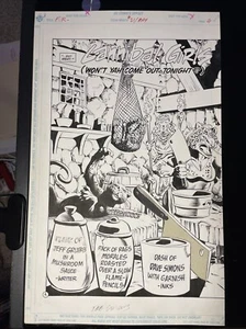 Comic Book Art Forgotten Realms DUNGEONS AND DRAGONS Storyboard Vintage DC MT - Picture 1 of 9