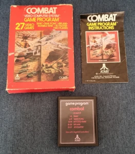 Atari 2600 gioco combattimento in scatola con manuale - Foto 1 di 4