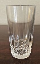 Imperial Glass Ohio Trafalgar Pattern Clear Highball Glass ca 1970's, Excellent