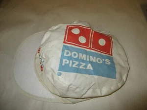 Gorra de béisbol blanca vintage Dominos ofrece sombrero ligero pintor (USADO) - Imagen 1 de 11