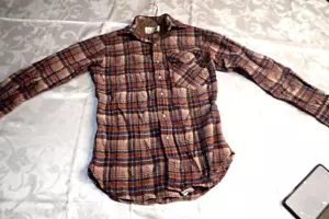 Camisa vintage Pendleton Lobo 100 % lana virgen manga larga abotonada para hombre talla S - Imagen 1 de 23