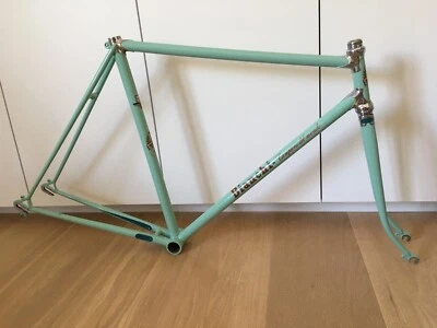 Vintage / retro racing bike frameset - Bianchi Campione del mondo 1953 - Bild 1 von 4