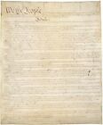 U.S. United States Constitution Page 1 We the People Photo Poster Print 24 x 29"