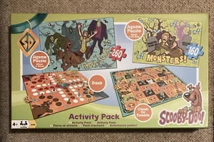 Scooby Doo Activity Pack - 2 Games & 2 Puzzles *See Description - Picture 1 of 9