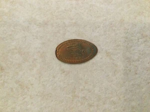 Vintage Myrtle Beach Elongated Penny Dolphins South Carolina USA Souvenirmünze - Bild 1 von 3