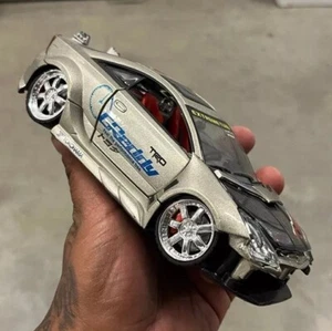 Boley Xtuner Toyota Celica sunroof Lights JDM 1/24 Scale Diecast RARE Silver - Picture 1 of 12