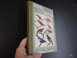 Birds of Hawaii, George Campbell Munro  1944 English Book Book 3 preliminary l - Imagen 1 de 8