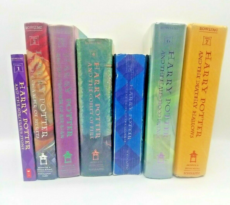 Harry Potter Complete Set Books 1-7 MIXED Paperback Hardcover J.K. Rowling  - Image 1 of 1