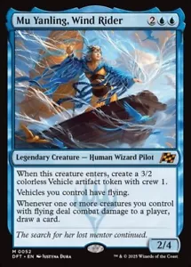 MTG - MU YANLING, WIND RIDER - Aetherdrift (M) - Picture 1 of 1