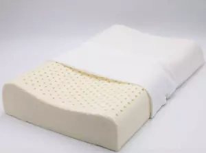 Contour Latex Pillow Natural Medical Rubber Healthy Furniture Bedrooms Relax - Picture 1 of 5