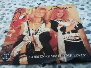 DOLLIE DE LUXE CARMEN/GIMME SOME LOVIN 7"Spartan Records 1986 Eurovision artist - Bild 1 von 5