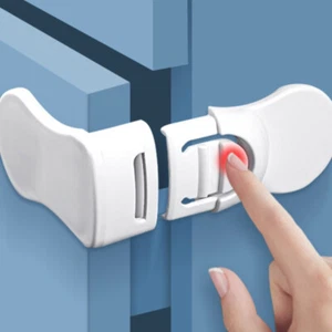 Multifunctional Household Children Lock Right Angle Refrigerator Safety Loc#lk - Picture 1 of 9