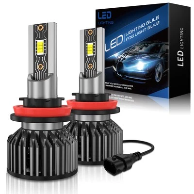 H11 9005 9006 H4 H13 9012 H10 H15 LED Headlight Bulbs Hi/Lo Beam Fog Light 6000K - Image 1 of 4