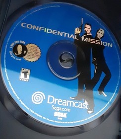 Confidential Mission, Disc ONLY (Sega Dreamcast, 2001)