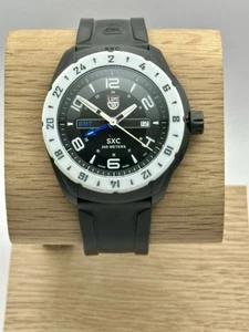 Luminox SXC Space PC GMT Carbon Black Dial Quartz Mens Watch XU.5027 - Picture 1 of 10