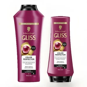 SCHWARZKOPF Gliss Colour Perfector Shampoo And Conditioner Set Colour Protection - Picture 1 of 6