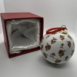 Vatikanstadt Italien Weihnachtskugel Engel nagelneu mit Karton - Bild 1 von 1