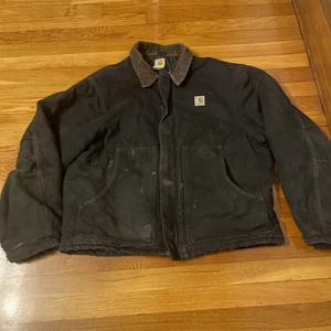 VINTAGE Carhartt Jacke Herren schwarz Arctic Canvas Jacket JQ185 J02 - Bild 1 von 21