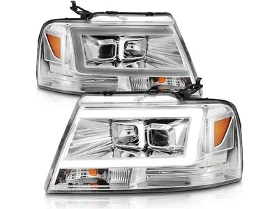 For 2004-2008 Ford F150 Headlight Set Anzo 15888QHYB 2005 2006 2007 - Image 1 of 2