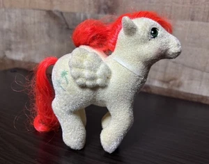 Vintage G1 1985 My Little Pony Floccato Pegaso Morbido "Paradiso" anni 80 Punk Grunge - Foto 1 di 5