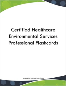 Certified Healthcare Environmental Services Professional Flashcards - Imagen 1 de 1
