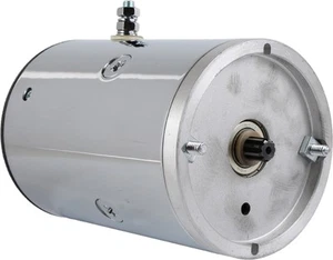 NEW CHROME ELECTRIC PUMP MOTOR FITS MAXON 1997-AC P46340 222423 226578 AMT0097 - Picture 1 of 2