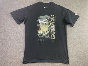 The Nike Tee Boston Celtics Courtside Max 90 T-shirt Mens Small Black Loose Fit - Picture 1 of 8