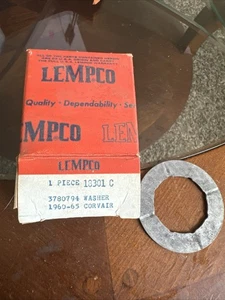 NOS Vintage Lempco 1 PCs 3780794 Washer 1960-65 Corvair - Foto 1 di 4