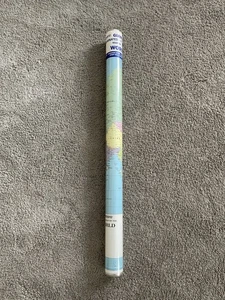 Hammond Giant Map of the World Map Size 50” x 33” Laminated Full Color Rolled - Picture 1 of 7