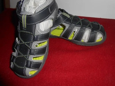 Sandalias Eddie Bauer Edmund T Punta Cerrada - Azul Gris, Niño Talla 11M - NUEVAS con caja Foto 1 de 4