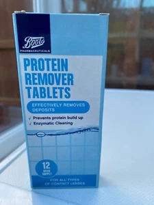 Boots Protein Remover Tabletten 12 Wochen Vorrat Okt 2026 Kontaktlinsen - Bild 1 von 6