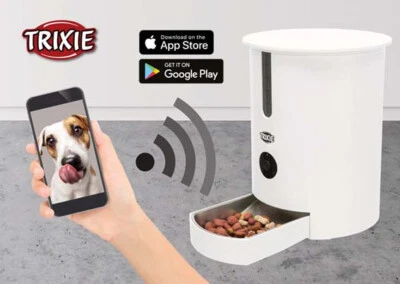 Haustier Futterautomat TX9 Smart mit App-Steuerung und integrierter Kamera - Bild 1 von 3