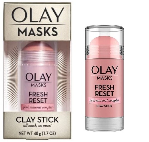 Máscara de arcilla Olay barra restablecida fresca (complejo mineral rosa) 48 g tamaño completo nueva con caja Foto 1 de 1