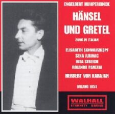 Jurinac/Schwarzkopf/Palombini Hansel and Gretel (Karajan, Rai Rome) (CD) Album