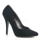 Pleaser SEDUCE-420 Pump Black Classic Elegant B, Ro Dress Shoe Gothic Gogo PU