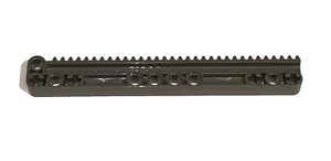 Lego Technic 1 xZahnstange 1x14x2 dunkel Grau mit Achs und Pin Löchern #18942 - Bild 1 von 1