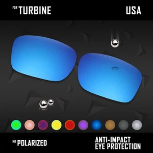 Anti Scratch Polarized Replacement Lenses for-Oakley Turbine OO9263 Options - Picture 1 of 76