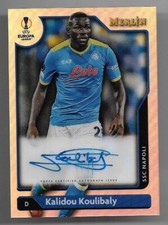 2021-22 Topps Merlin UEFA Champions League Auto Card : Kalidou Koulibaly
