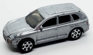 2006 MATCHBOX MBX METAL PORSCHE CAYENNE TURBO SILVER 1:66 DIECAST 2 7/8" CAR - Picture 1 of 6