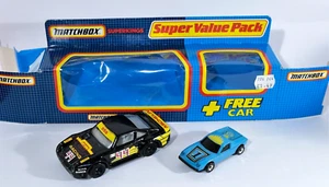 Matchbox Superkings Super Value Pack Porsche 959 Diecast Car Set Boxed Vinta K2 - Picture 1 of 6