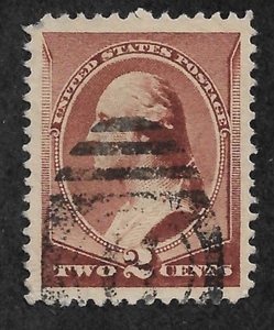 US # 210 (1883) 2c George Washington - Used - XF - Picture 1 of 2