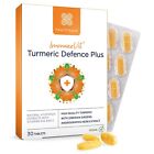 Healthspan ImmunoVit Turmeric Defence Plus, 30 Tablets, Immunity, Vegan