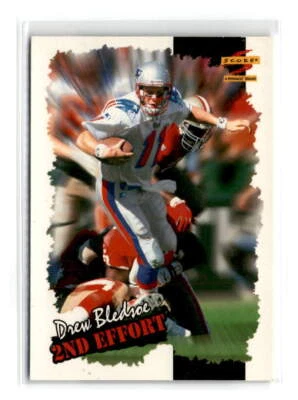 1996 Score - #248 - Drew Bledsoe - New England Patriots - Image 1 of 2
